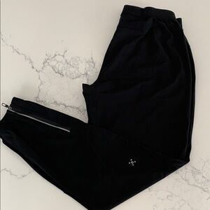Lululemon Black Reflective Joggers
